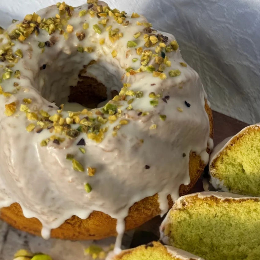 Mieszanka na babkę piaskową o smaku pistacjowym - 0.5kg