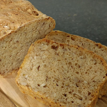 Mieszanka chlebowa -  NISKOWĘGLOWODANOWA ORKISZ MIGDAŁOWY - 1 kg = 0.5 kg x 2 szt + drożdże GRATIS