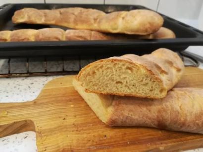 Mieszanka na chrupiące bagietki (bagietka śniadaniowa) 1 kg (+ drożdże gratis)